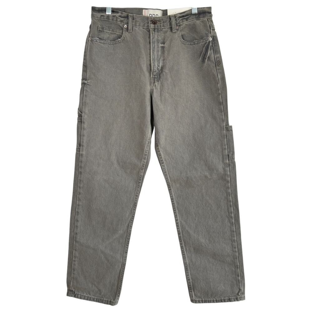BDG Mens Straight‎ Fit Utility Work Jeans Gray Sz 31x32 Workwear Streetwear